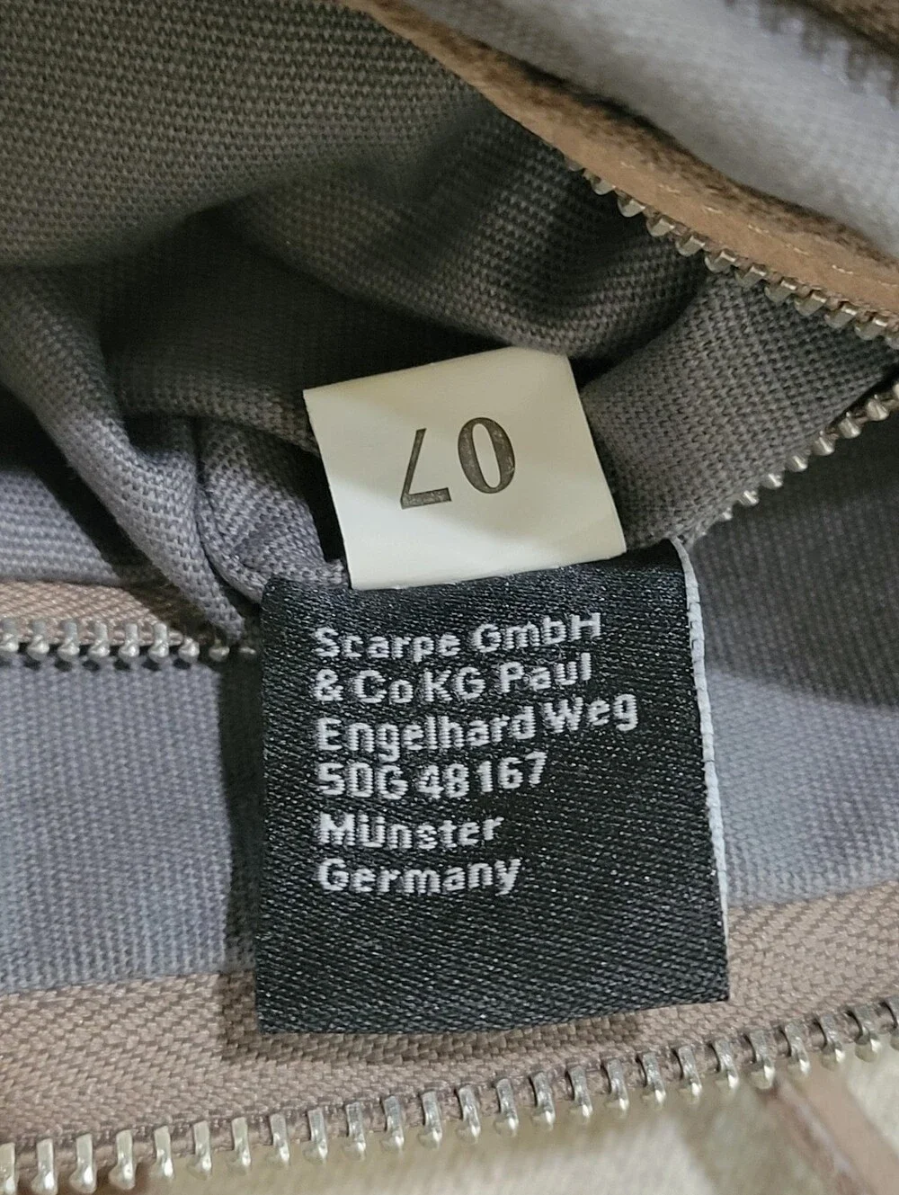 Liebeskind Berlin Taupe Leather Crossbody Bag